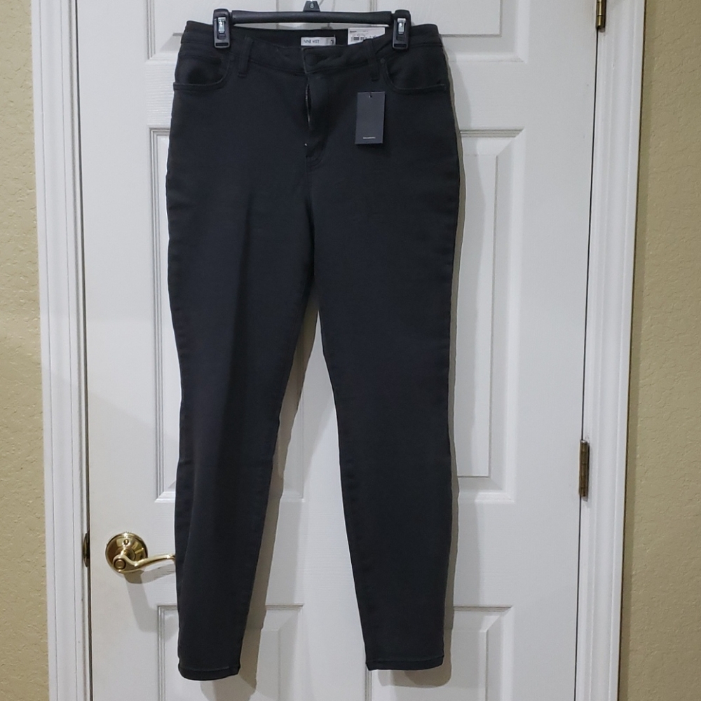 Nine West Women's 16L Grey Skinny Jeans